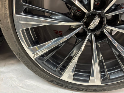 Cadillac CT5-V CT5V CT5 V Blackwing Black Wing Factory OEM Wheels Rims Front Rear