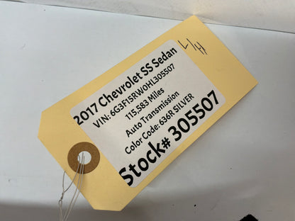 2017 Chevy SS Sedan RH & LH Interior A Pillar Windshield Trim Panel Moldings OEM