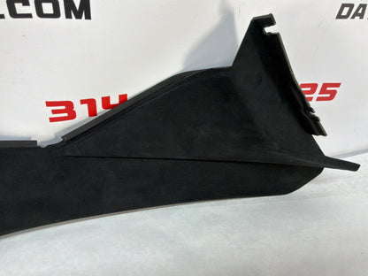 2005 Pontiac GTO RH & LH Console Interior Black Suede Trim Panels OEM
