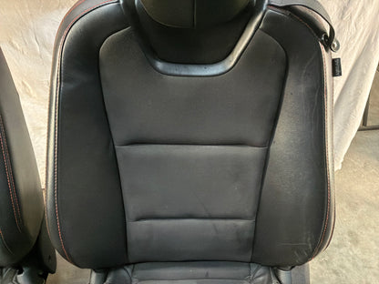 2013 Chevy Camaro ZL1 Seats Black Leather Suede Alcantara Front and Rear OEM