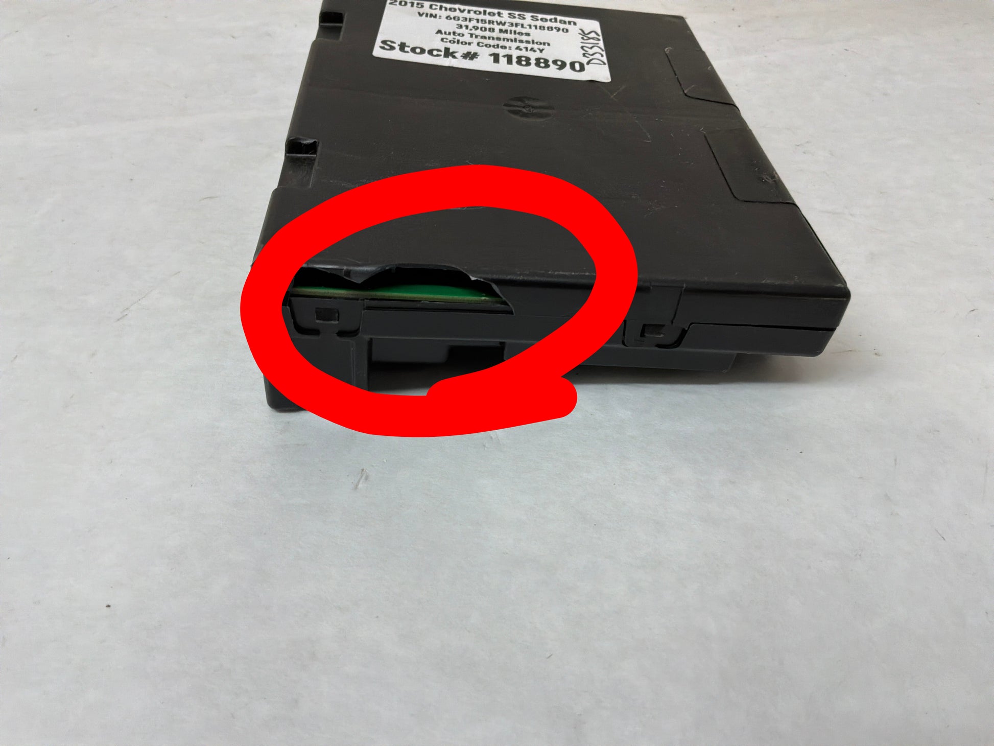 2015 Chevy SS Sedan BCM Body Control Module OEM - Day's Parts Yard