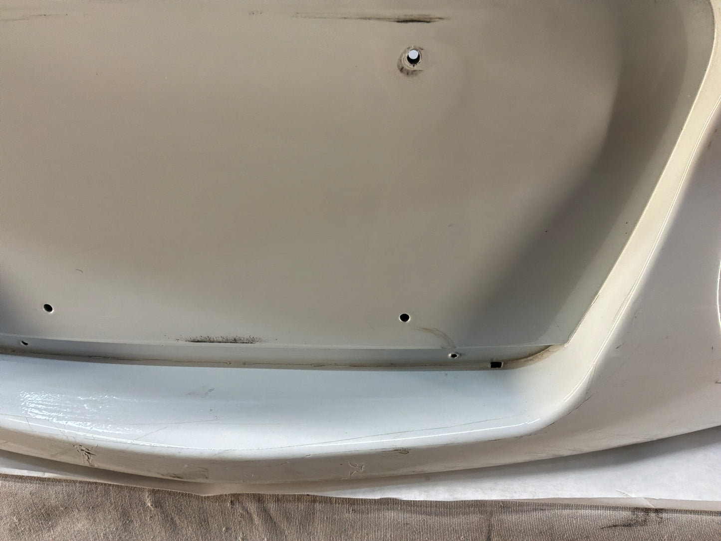 1999 Pontiac Trans Am WS6  Front Bumper White OEM