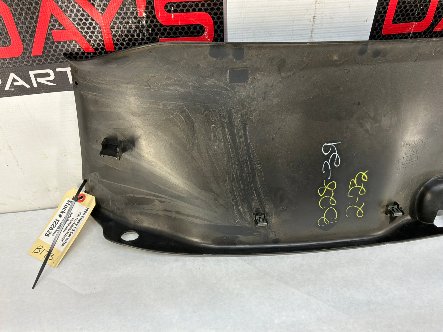 1999 Chevy C5 Corvette Rear Halo Headliner Interior Roof Trim Panel OEM