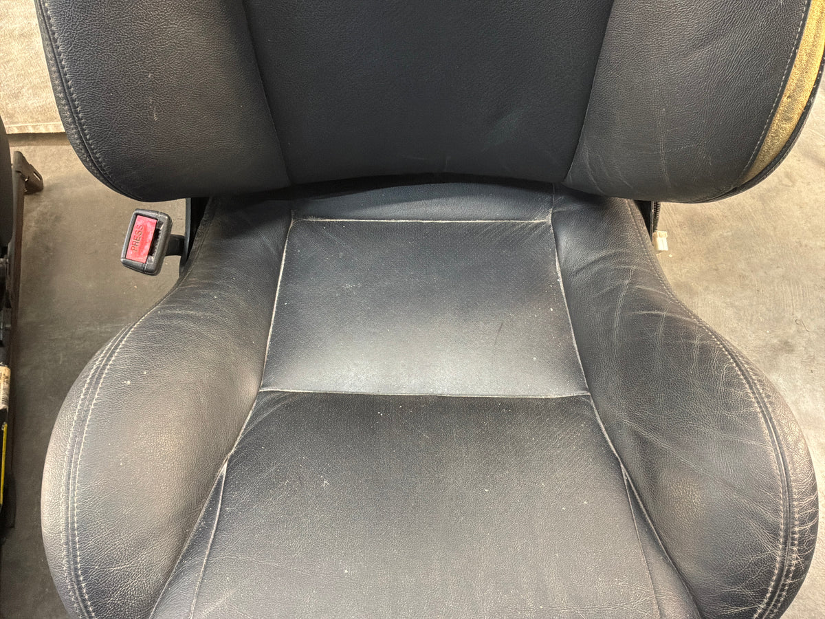 2006 Pontiac GTO Seats Front and Rears Black Leather OEM