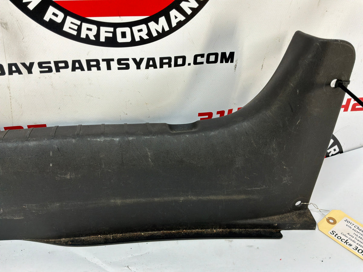 2017 Chevy SS Sedan Trunk Interior Cargo Liftgate Wall Plate Cover Garnish Trim Molding OEM