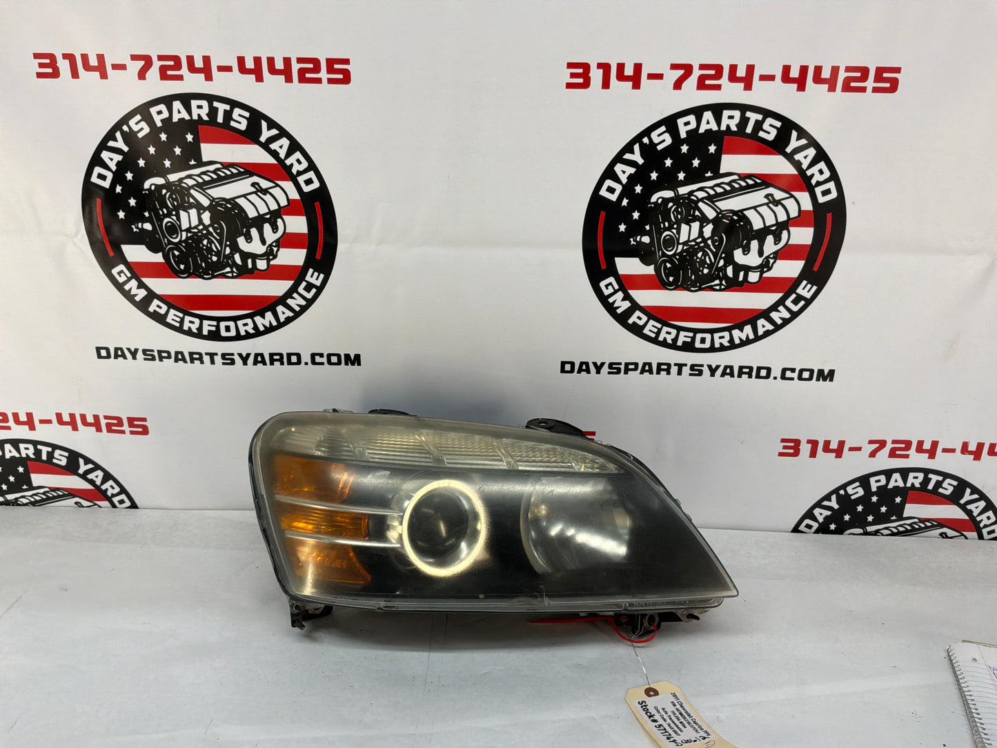 2011 Chevy Caprice PPV RH Passenger Head Light Headlight Lamp OEM