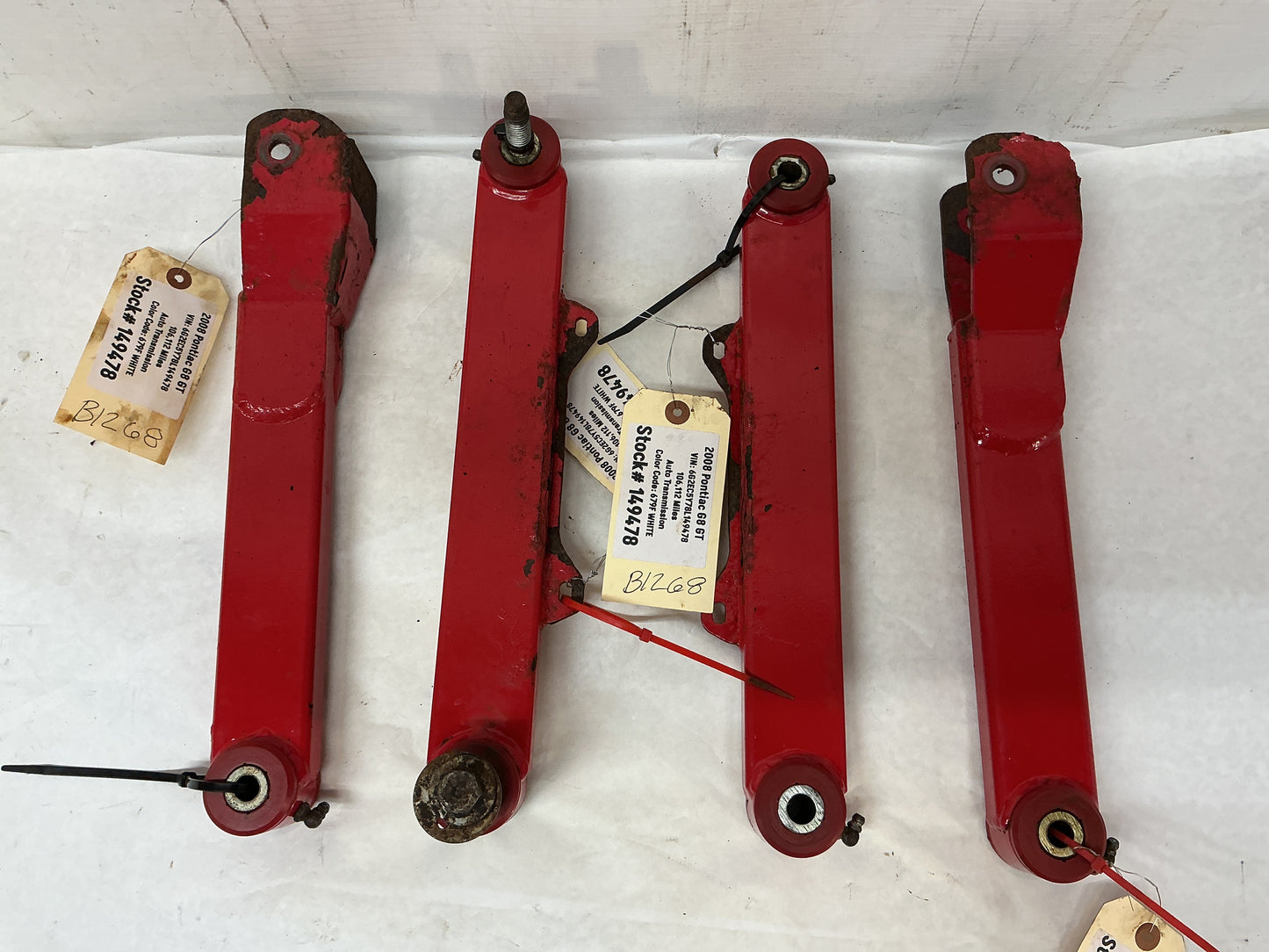 2008-09 Pontiac G8 GT BMR Rear Suspension Lower Control Trailing Arms Set