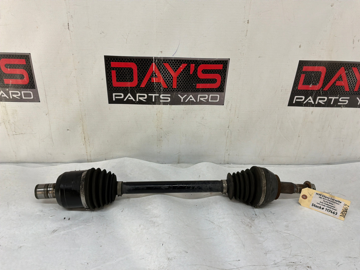 Lh axle - Day's Parts Yard