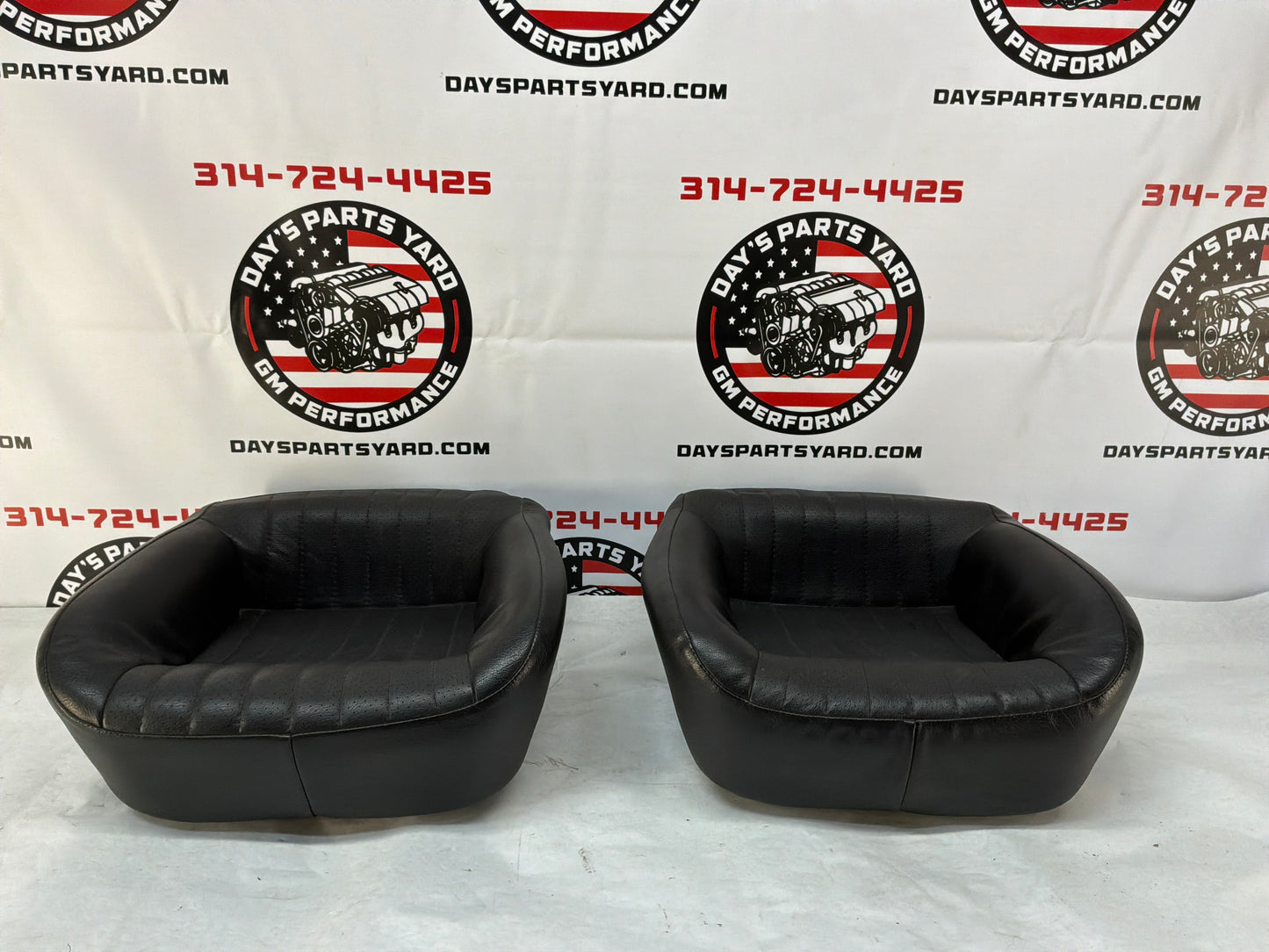 2002 Pontiac Trans Am WS6 Fronts and Rears Black Leather Seats OEM