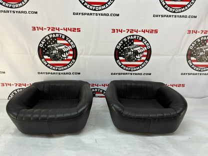 2002 Pontiac Trans Am WS6 Fronts and Rears Black Leather Seats OEM