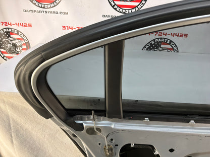 2014 Chevy SS Sedan LH Driver Rear Exterior Outside Door Silver OEM