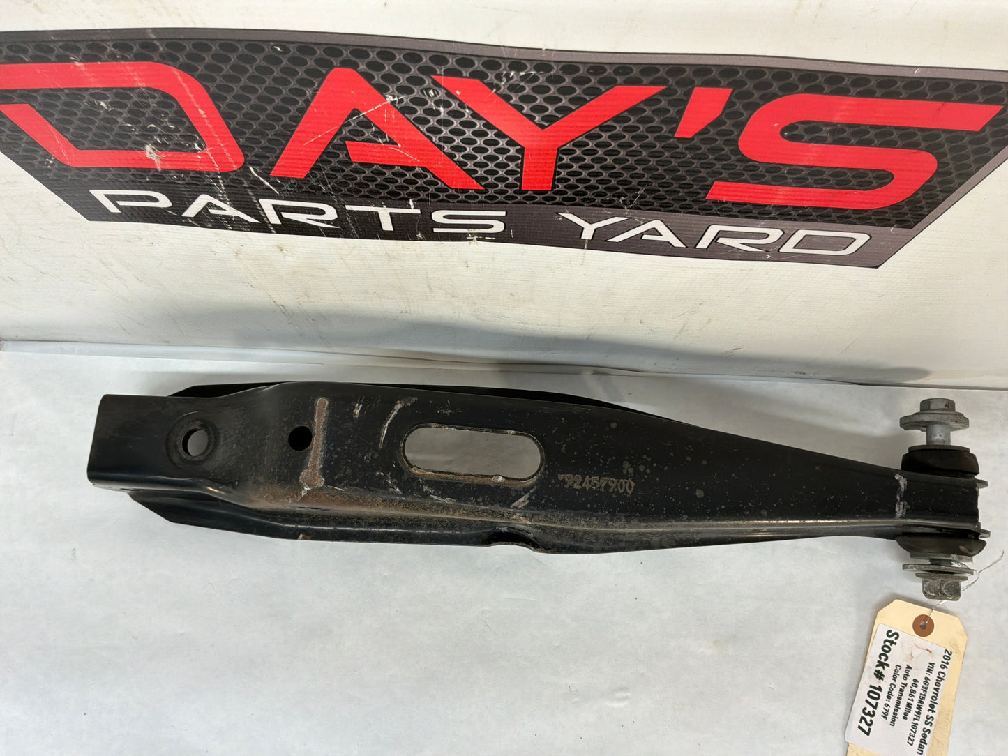 2015 Chevy SS Sedan LH Driver Rear Suspension Lower Control Arm OEM - Day's Parts Yard