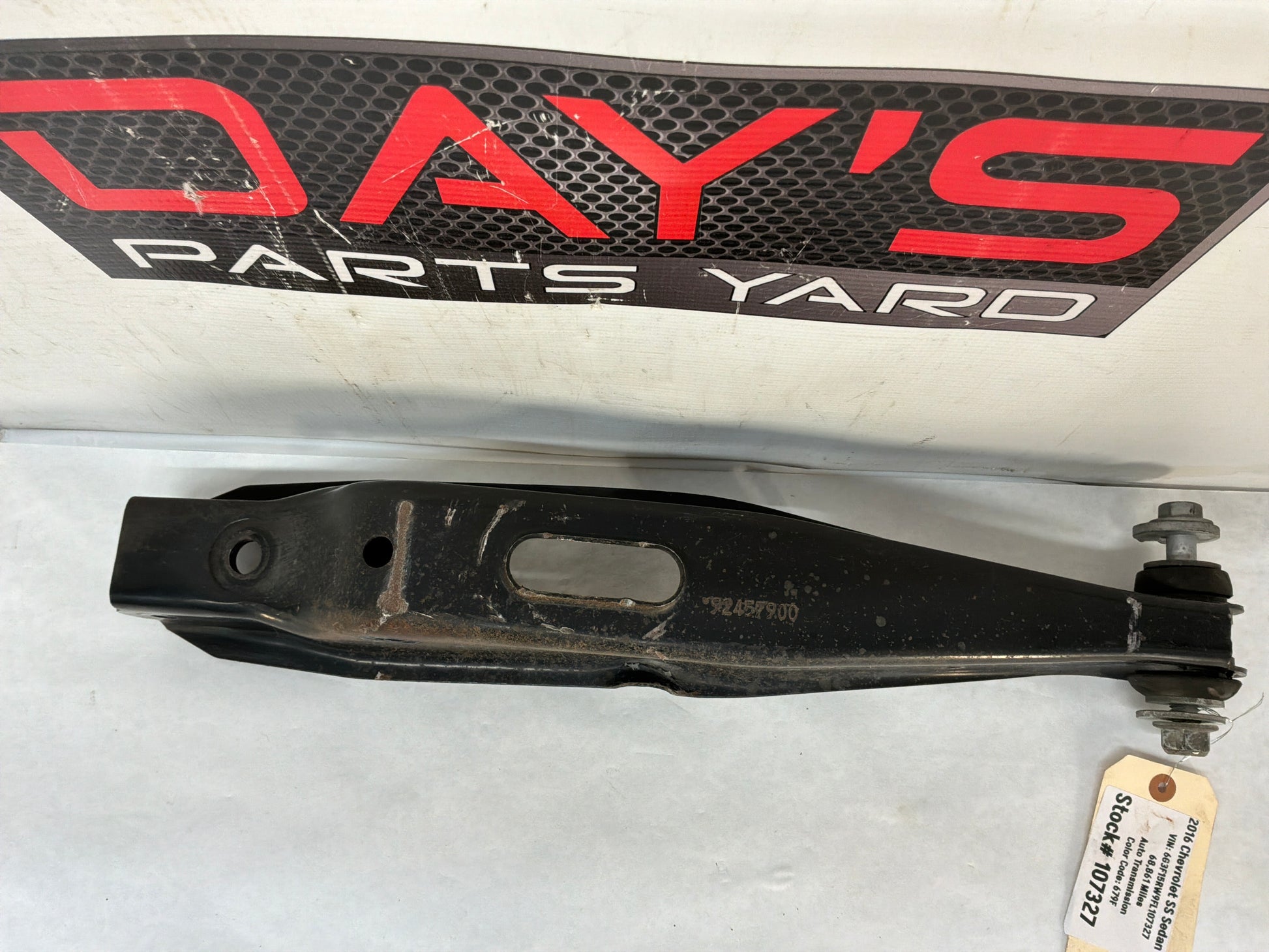2015 Chevy SS Sedan LH Driver Rear Suspension Lower Control Arm OEM - Day's Parts Yard
