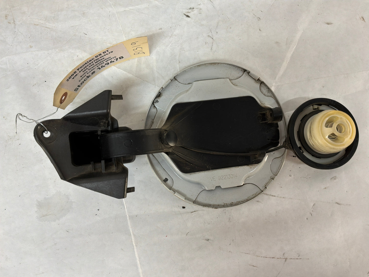 2008 Pontiac G8 GT Fuel Gas Cover Lid Door w/ Cap OEM