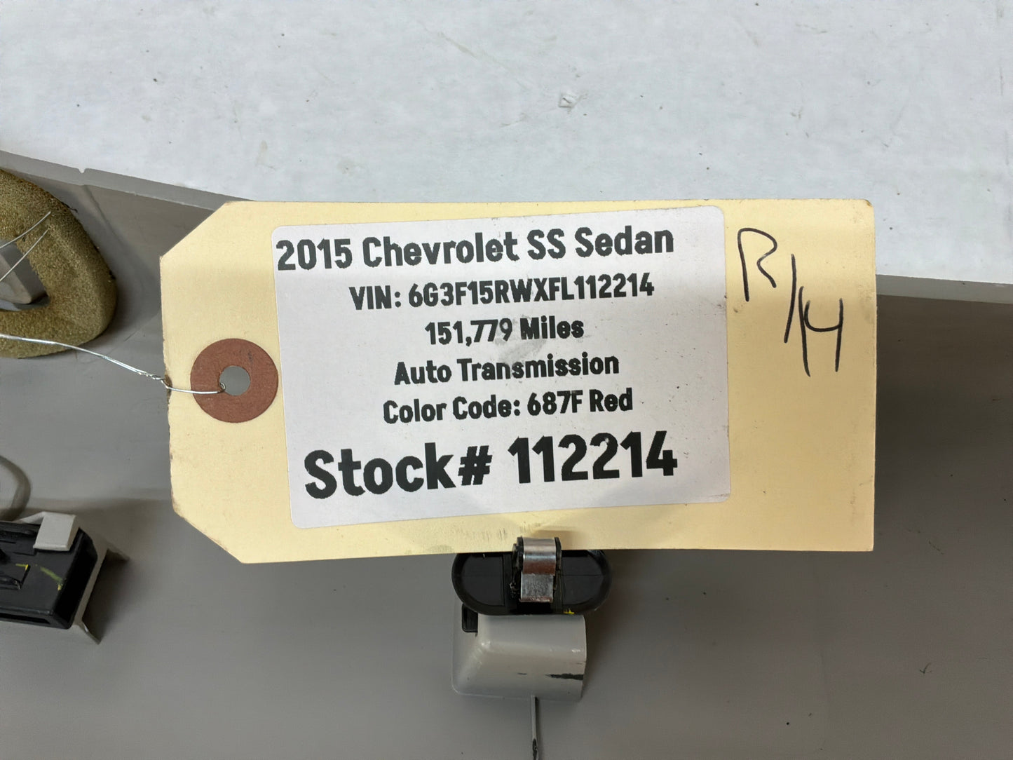 2015 Chevy SS Sedan RH & LH Interior A Pillar Windshield Trim Panel Moldings OEM