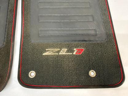 2013 Chevy Camaro ZL1 RH & LH Front Floor Mats Embroidered ZL1 Logo