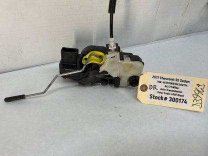 2017 Chevy SS Sedan LH Driver Rear Door Lock Actuator OEM