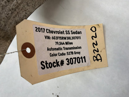 2017 Chevy SS Sedan RH Passenger Rear Suspension Upper Control Arm OEM
