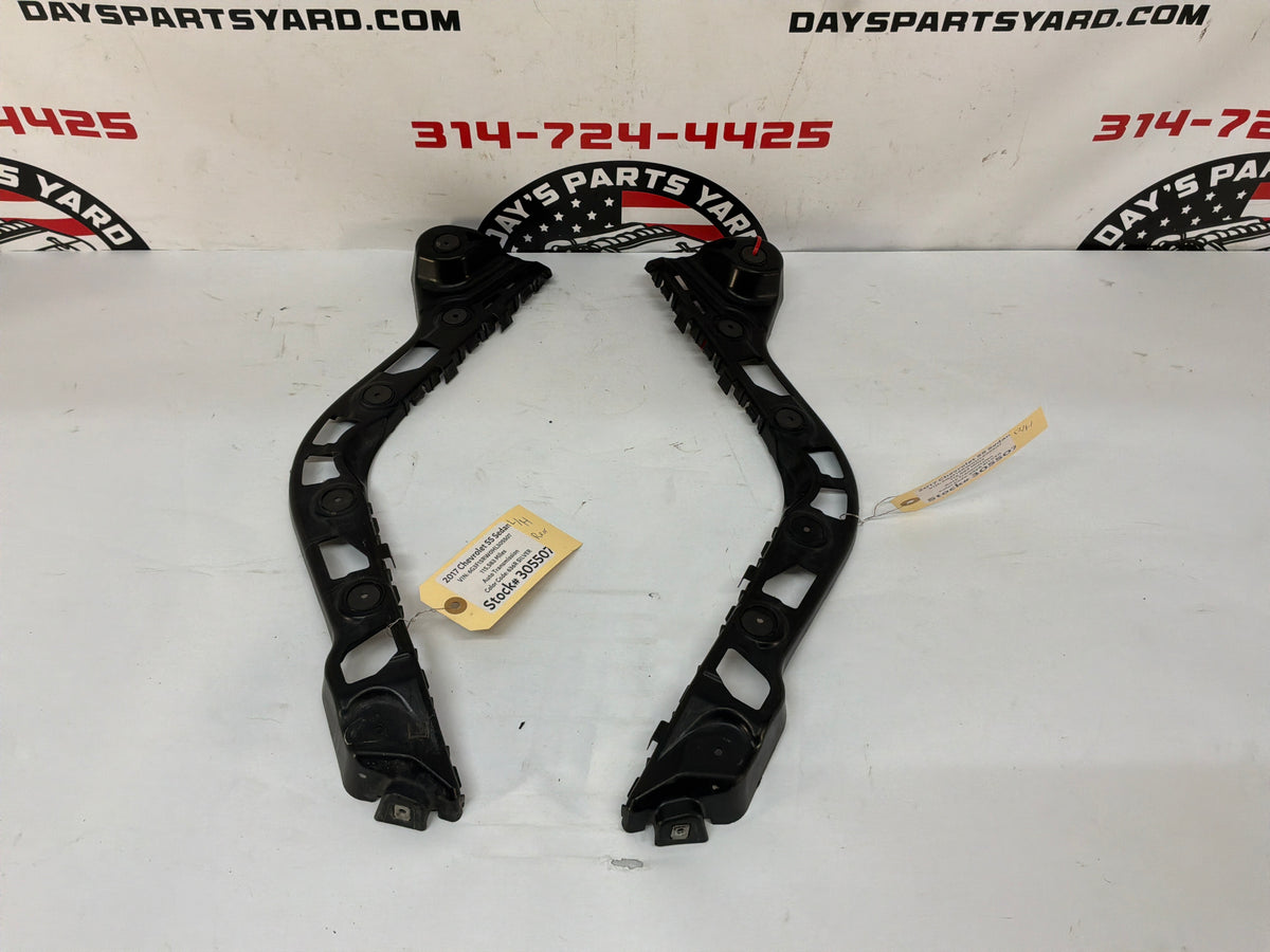 2017 Chevy SS Sedan RH & LH Rear Bumper Support Brackets Braces Mounts OEM