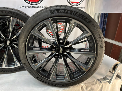 Cadillac CT5-V CT5V CT5 V Blackwing Black Wing Factory OEM Wheels Rims Front Rear
