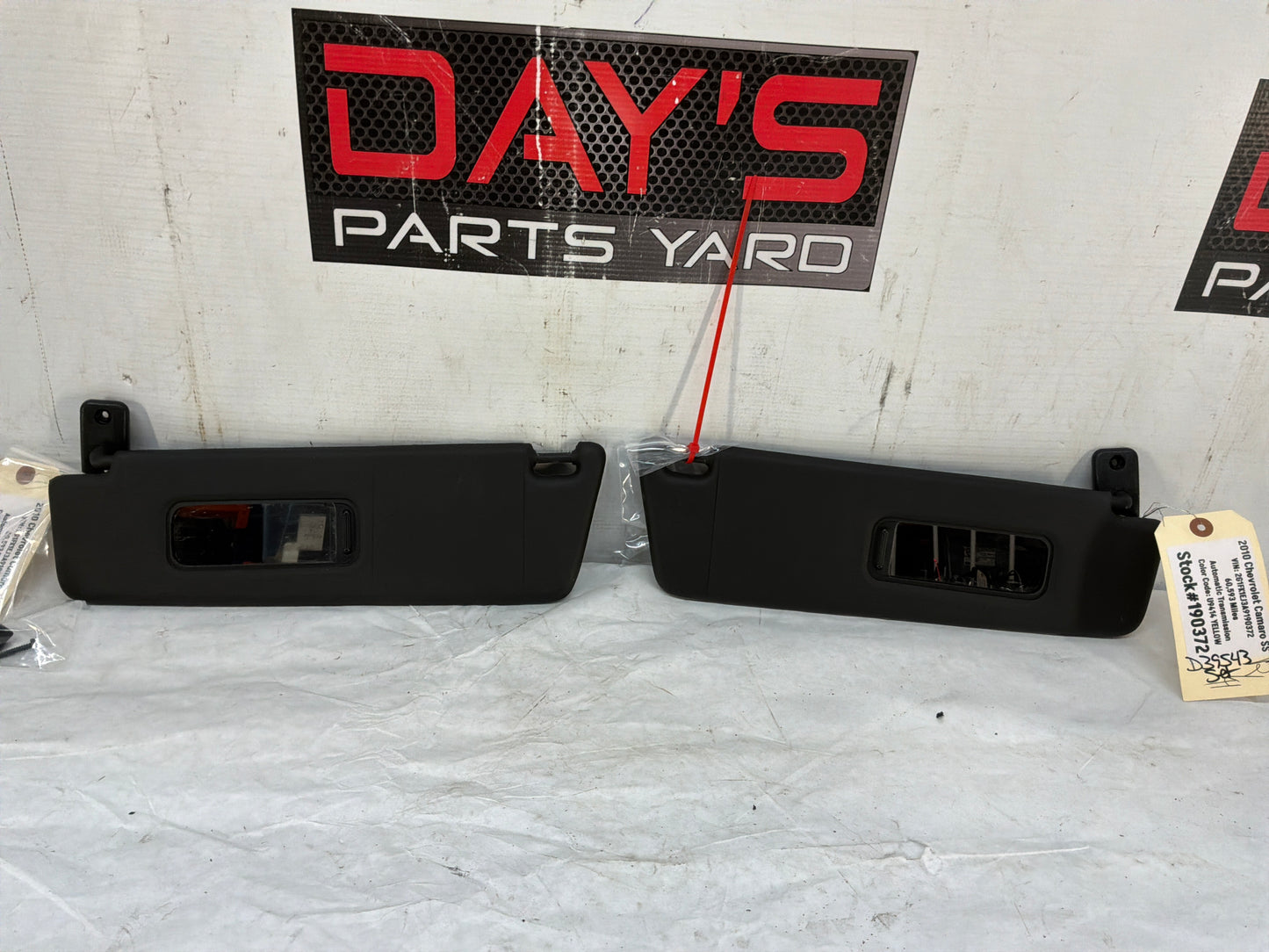 Sunvisors set - Day's Parts Yard