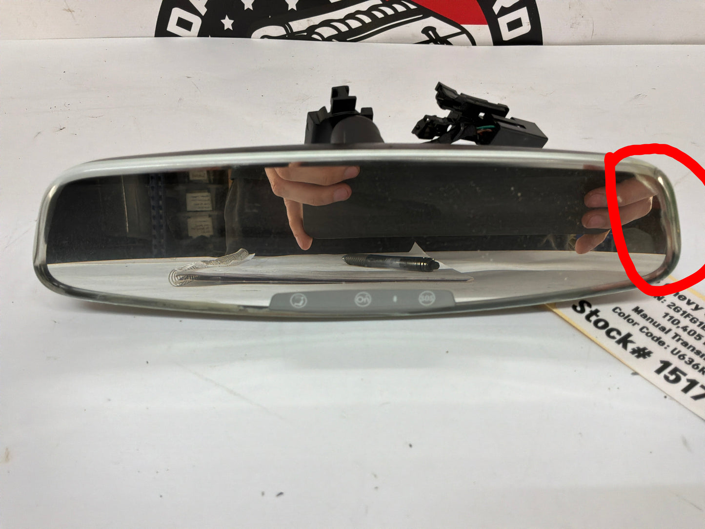 2015 Chevy Camaro SS 1LE Rearview Rear View Mirror OEM