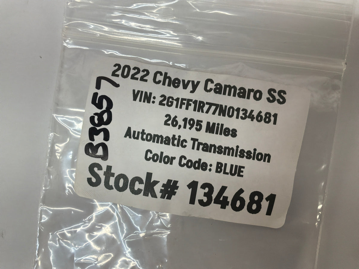 2022 Chevy Camaro SS Rear Back Up Parking Assist Camera OEM