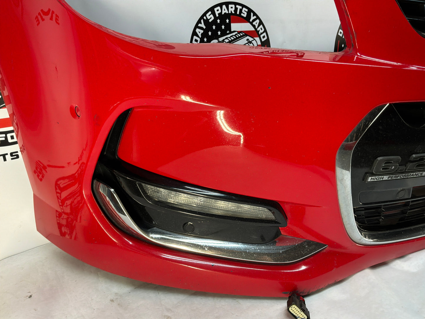 2014 Chevy SS Sedan Complete Front Bumper Fascia Cover Red OEM