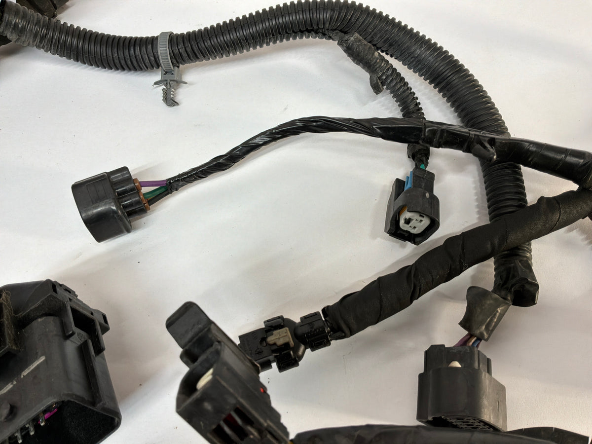 2013 Chevy Camaro ZL1 Engine Bay Head Lamp Light Firewall Wire Wiring Harness OEM