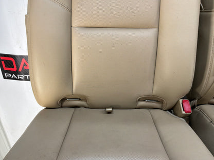 2012 Chevy Avalanche Rear Seats Leather Cashmere OEM
