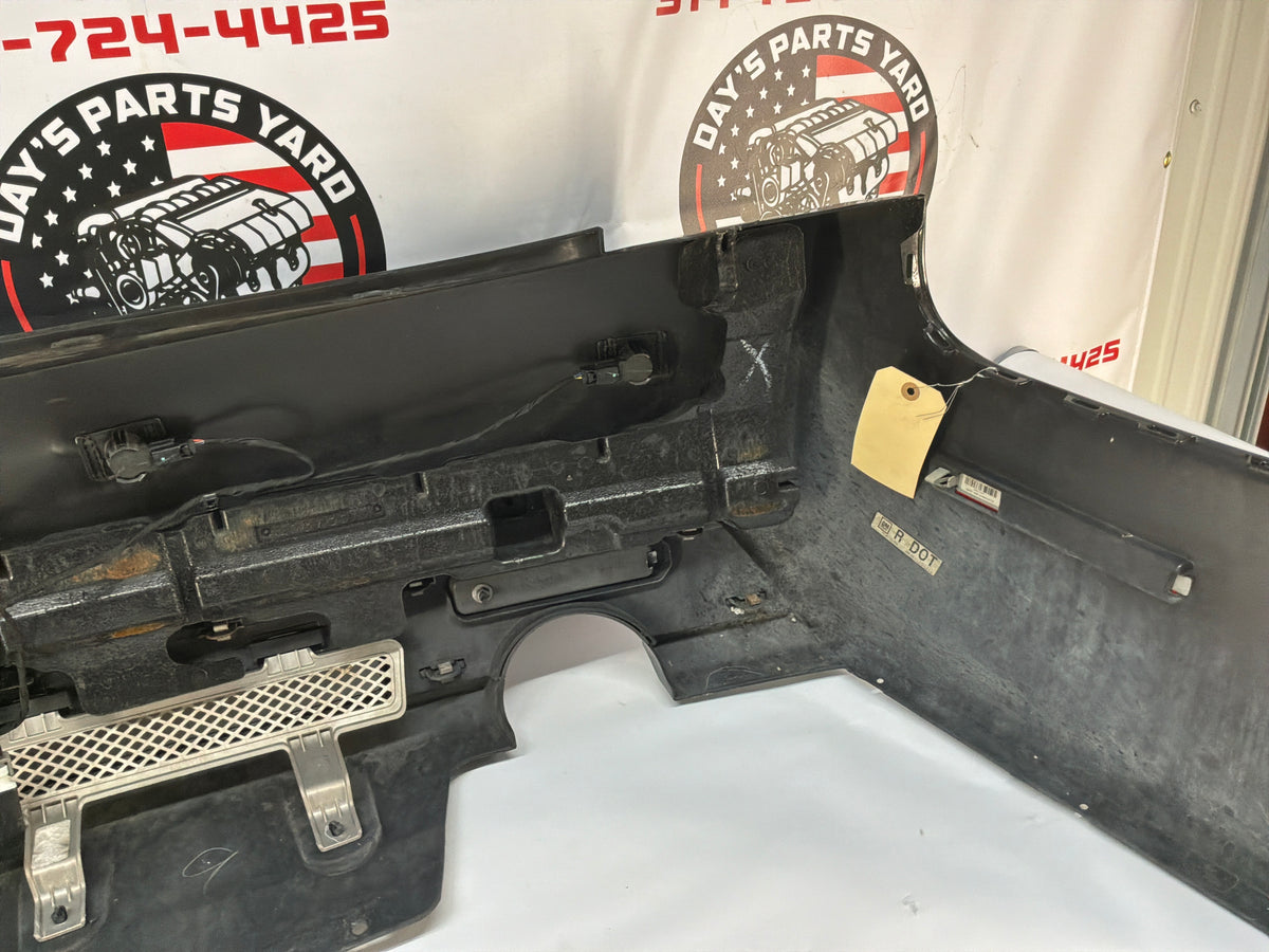 2012 Cadillac CTS-V  Complete Rear Bumper Black OEM