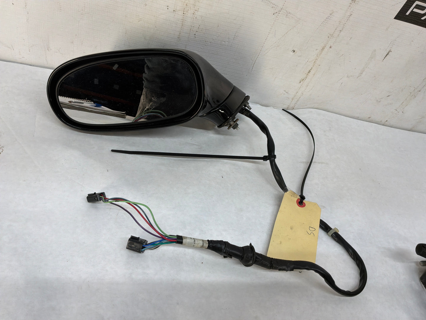 1999 Chevy C5 Corvette LH Driver Exterior Mirror Black OEM