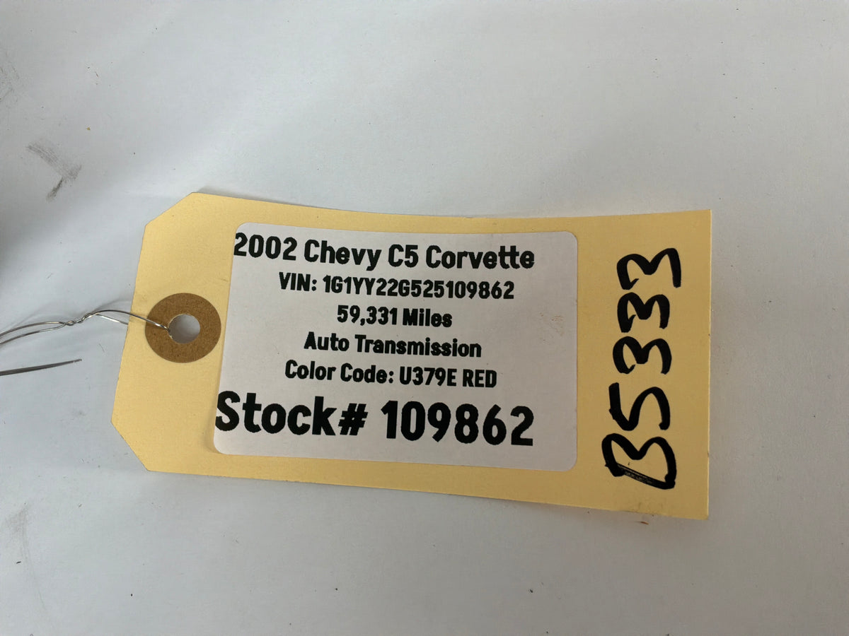 2002 Chevy C5 Corvette RH Passenger Interior Quarter Speaker Cover Panel Trim OEM