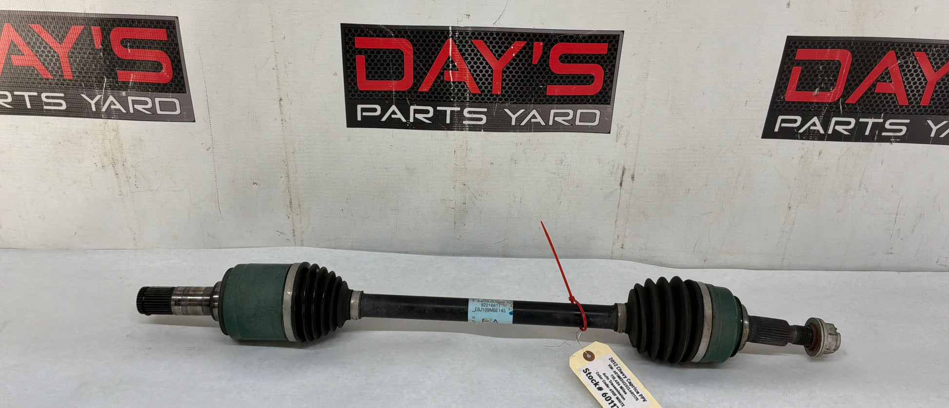 Rh axle - Day's Parts Yard