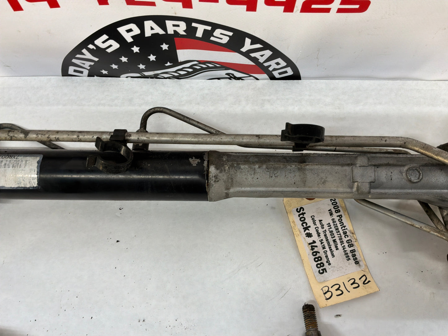 2008 Pontiac G8 Base Steering Rack and Pinion OEM