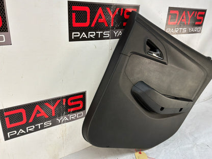 2014 Chevy Caprice PPV RH Passenger Rear Interior Door Panel OEM