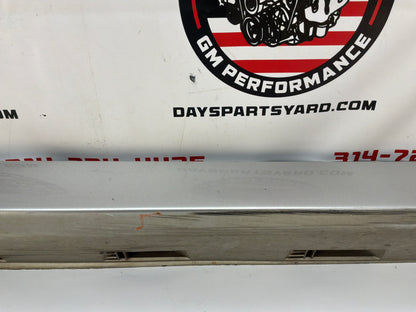 2014 Chevy SS Sedan RH Passenger Rocker Molding Side Skirt Panel Trim Silver OEM