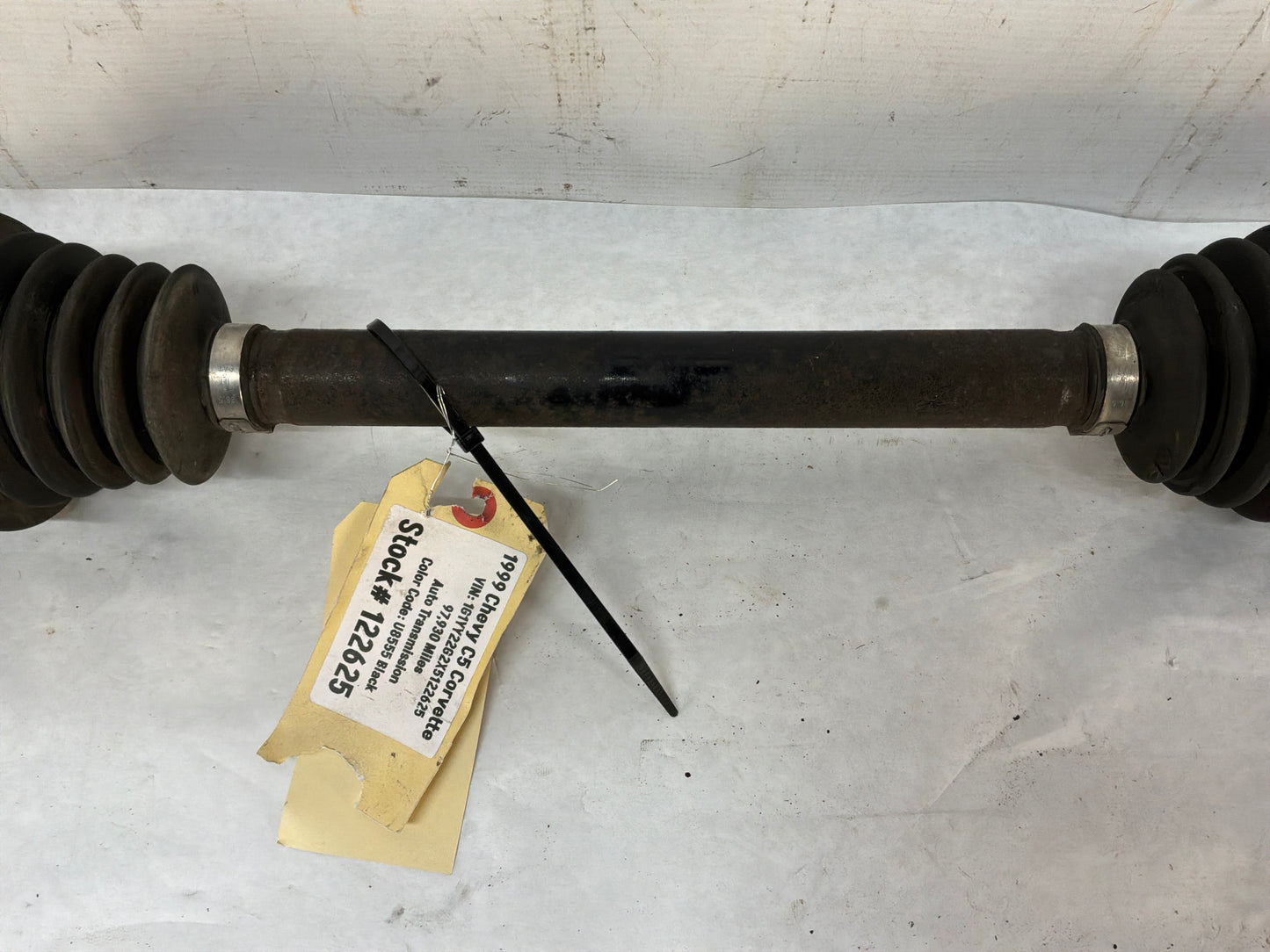 1999 Chevy C5 Corvette LH Driver Rear CV Axle Half Shaft OEM