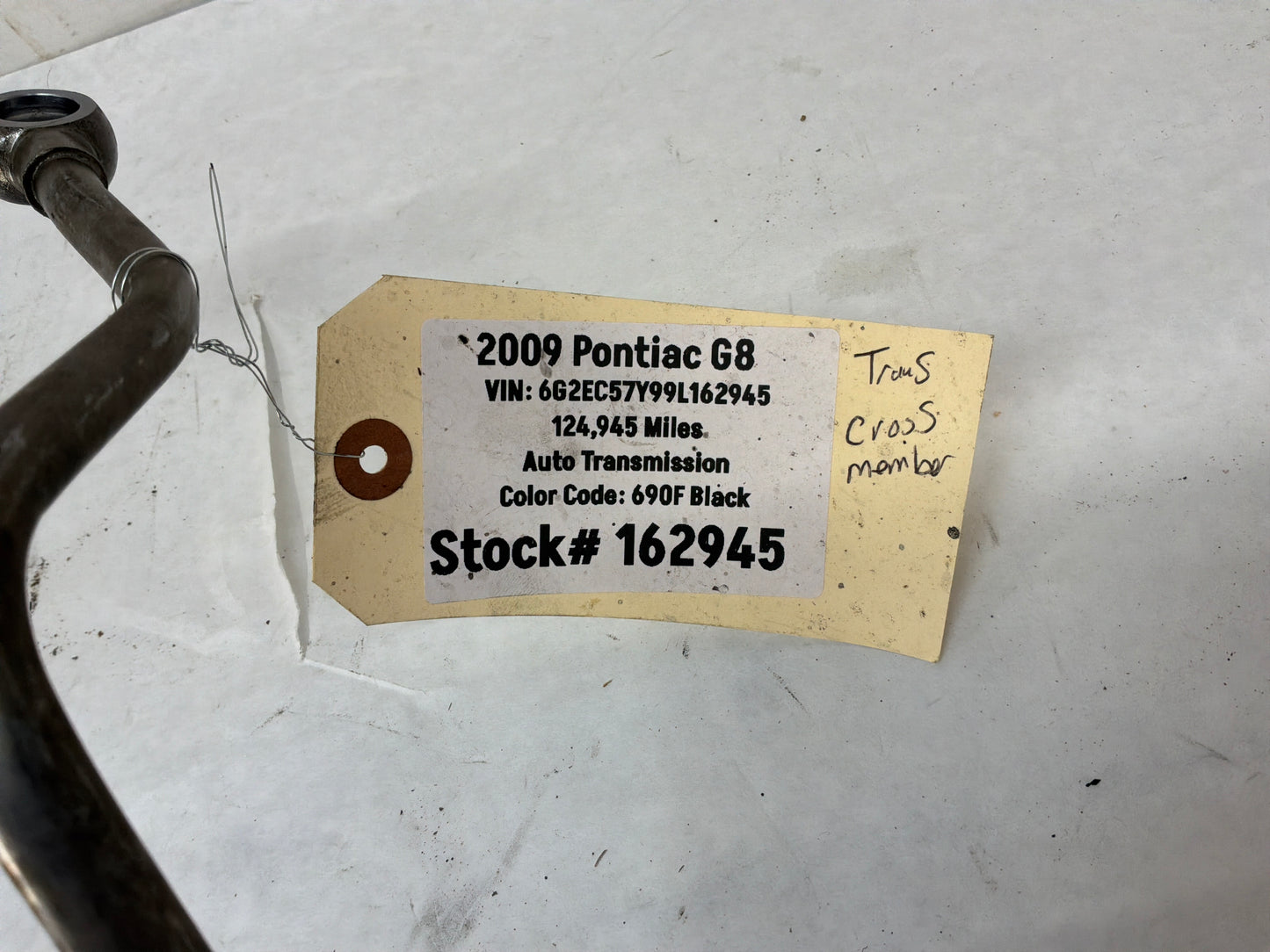 2009 Pontiac G8 GT Power Steering Rack and Pinion Gear Lines Hoses Tubes OEM