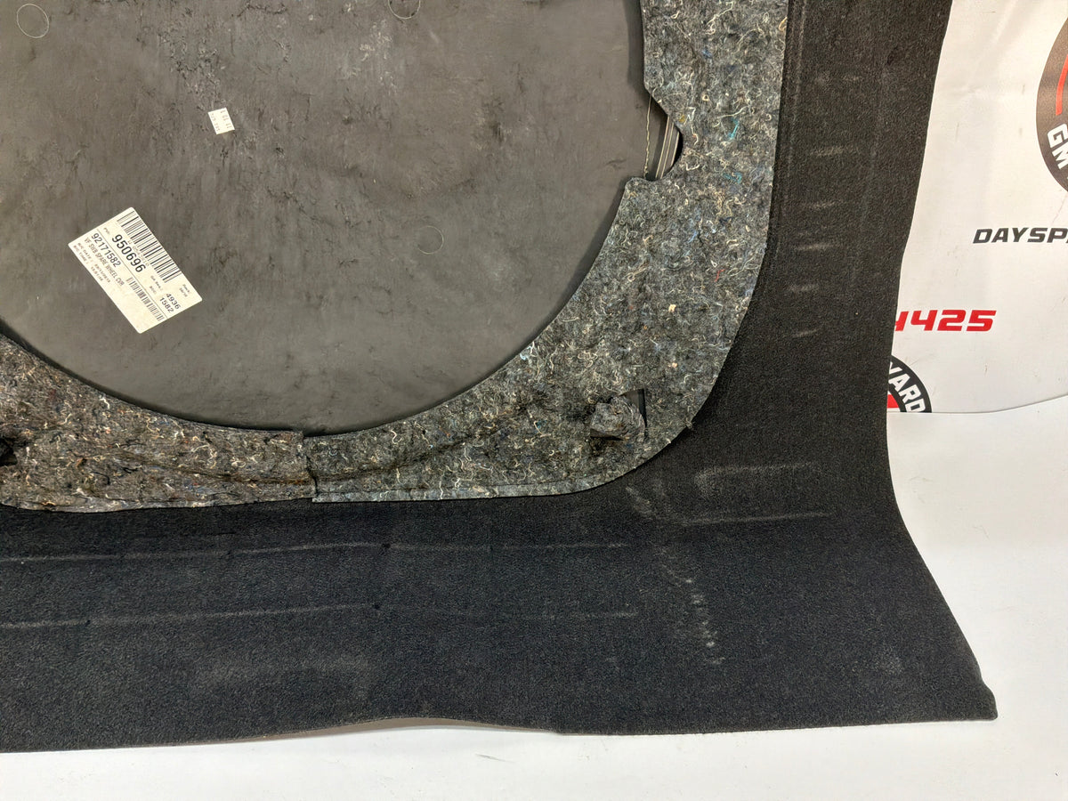 2014 Chevy SS Sedan Spare Tire Trunk Compartment Carpet Floor Panel Cover OEM