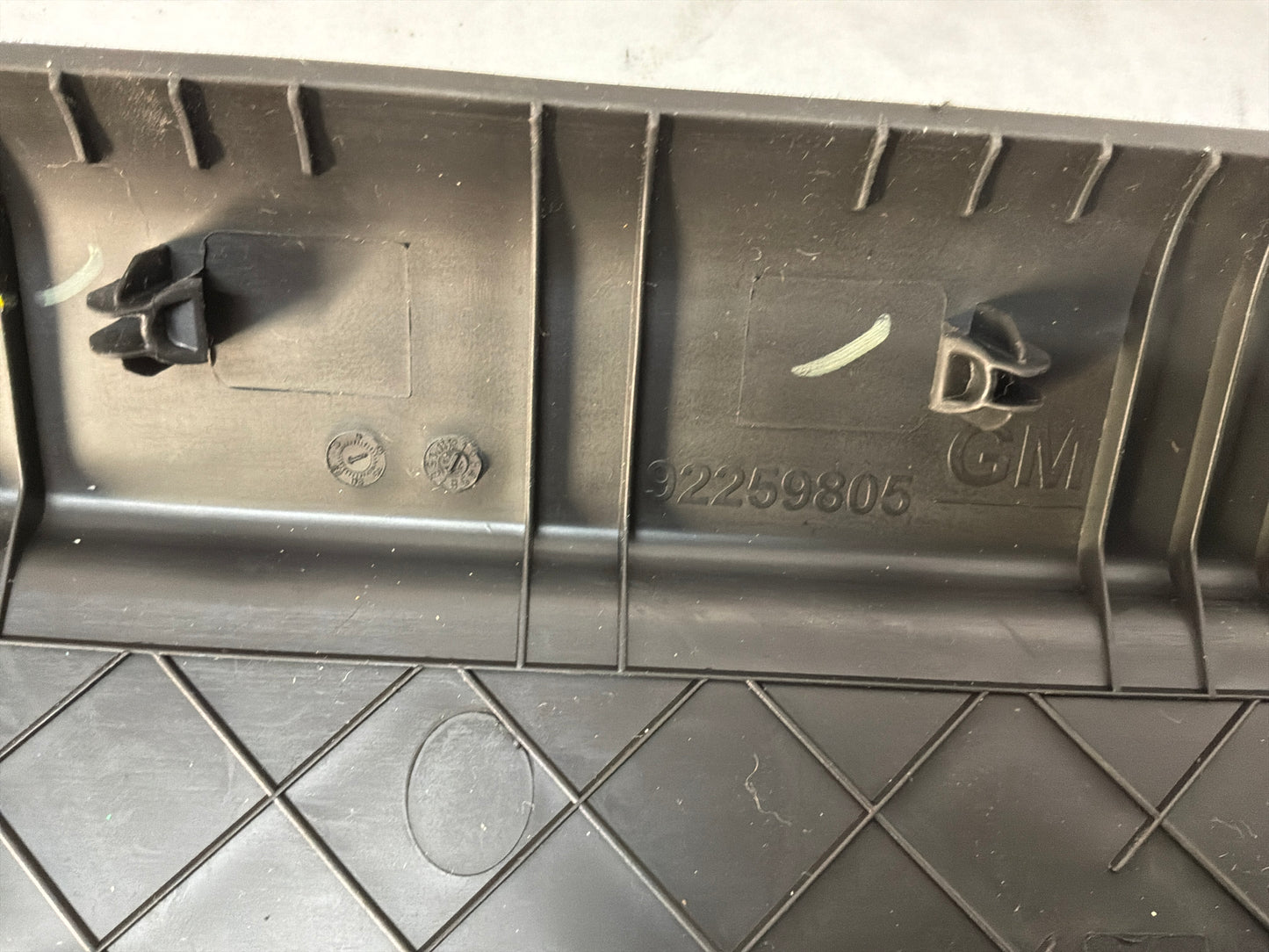 2016 Chevy Caprice PPV Glove Box Rubber Mat Insert OEM