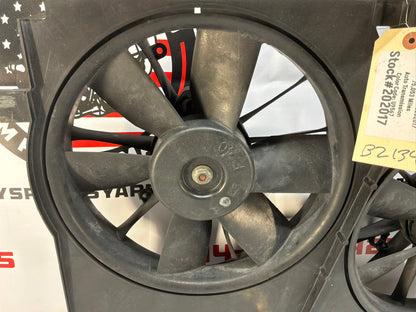 1999 Pontiac Trans Am WS6 Dual Radiator Electric Cooling Fans Assembly OEM