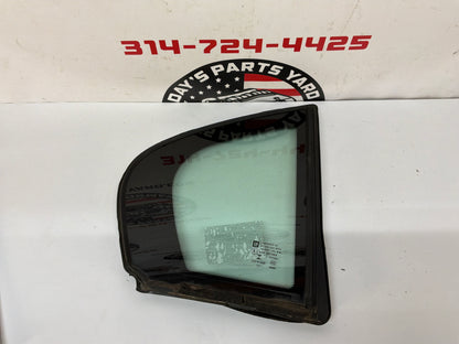 2014 Chevy SS Sedan RH Passenger Rear Quarter Window Glass OEM