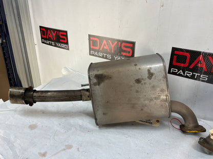 2016 Chevy Caprice PPV Factory OEM Axle Back Exhaust Mufflers Set