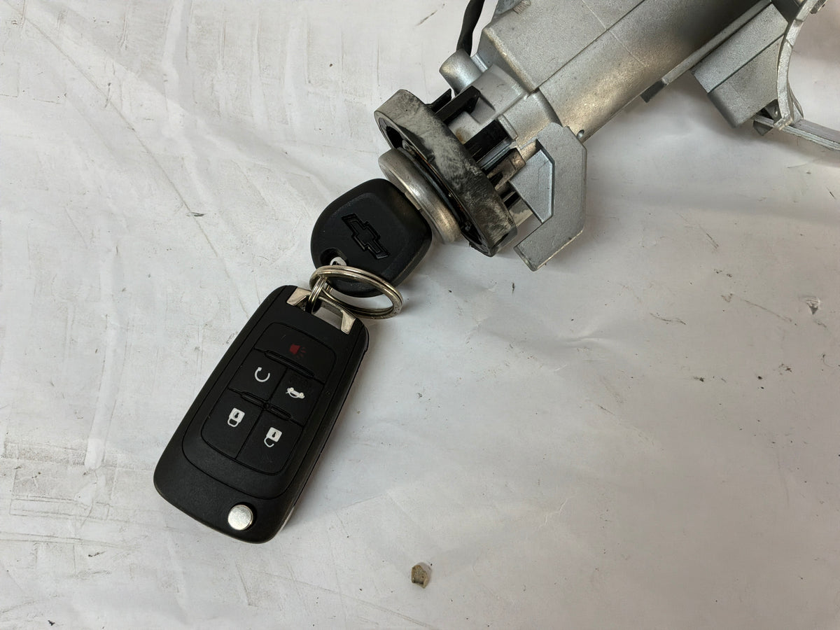 2013 Chevy Camaro ZL1 Ignition Lock Housing Assembly w/ Key Transmitter OEM