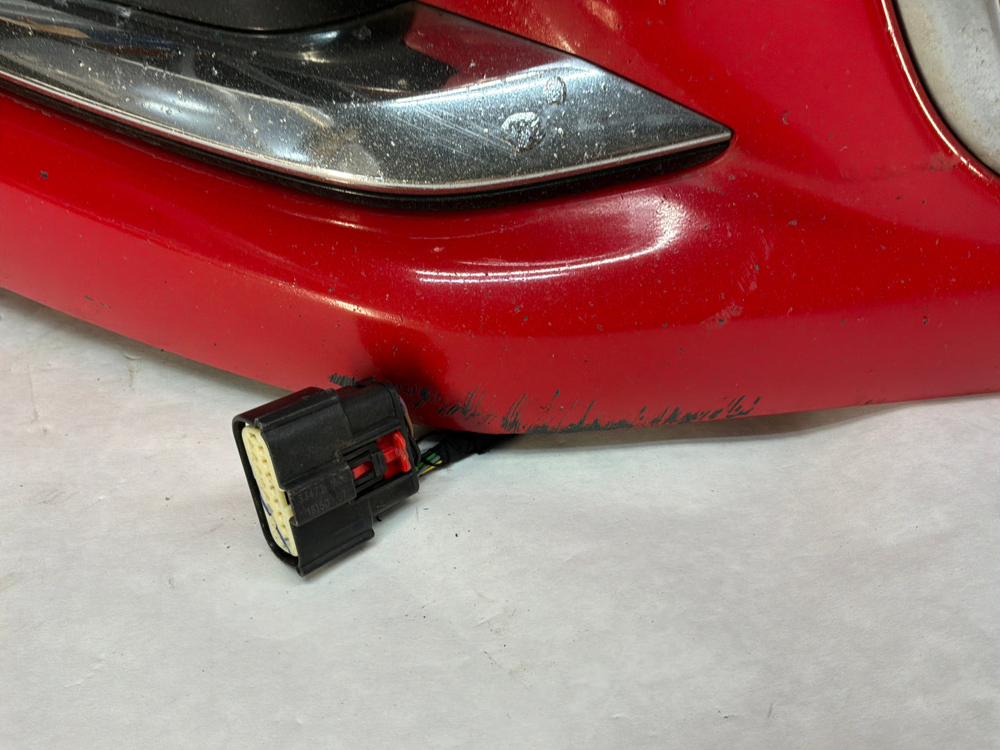 2014 Chevy SS Sedan Complete Front Bumper Fascia Cover Red OEM