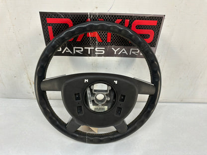 2004 Pontiac GTO Steering Wheel w/ Controls Yellow Stitching OEM - Day's Parts Yard