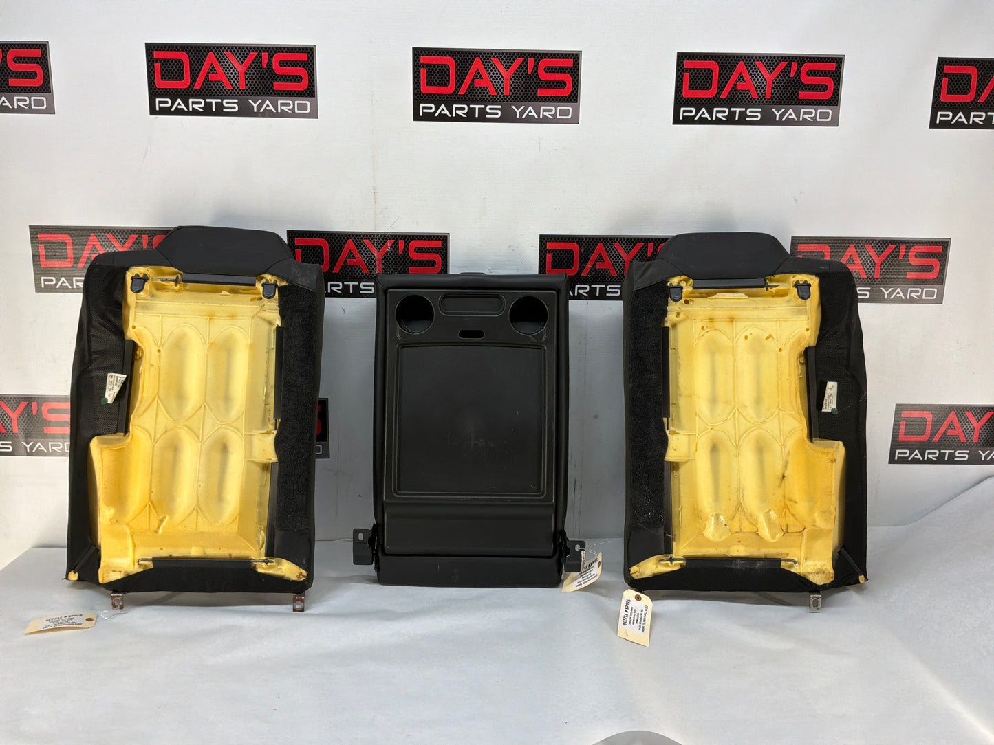 2015 Chevrolet SS Sedan Front and Rear Black Leather Seats OEM