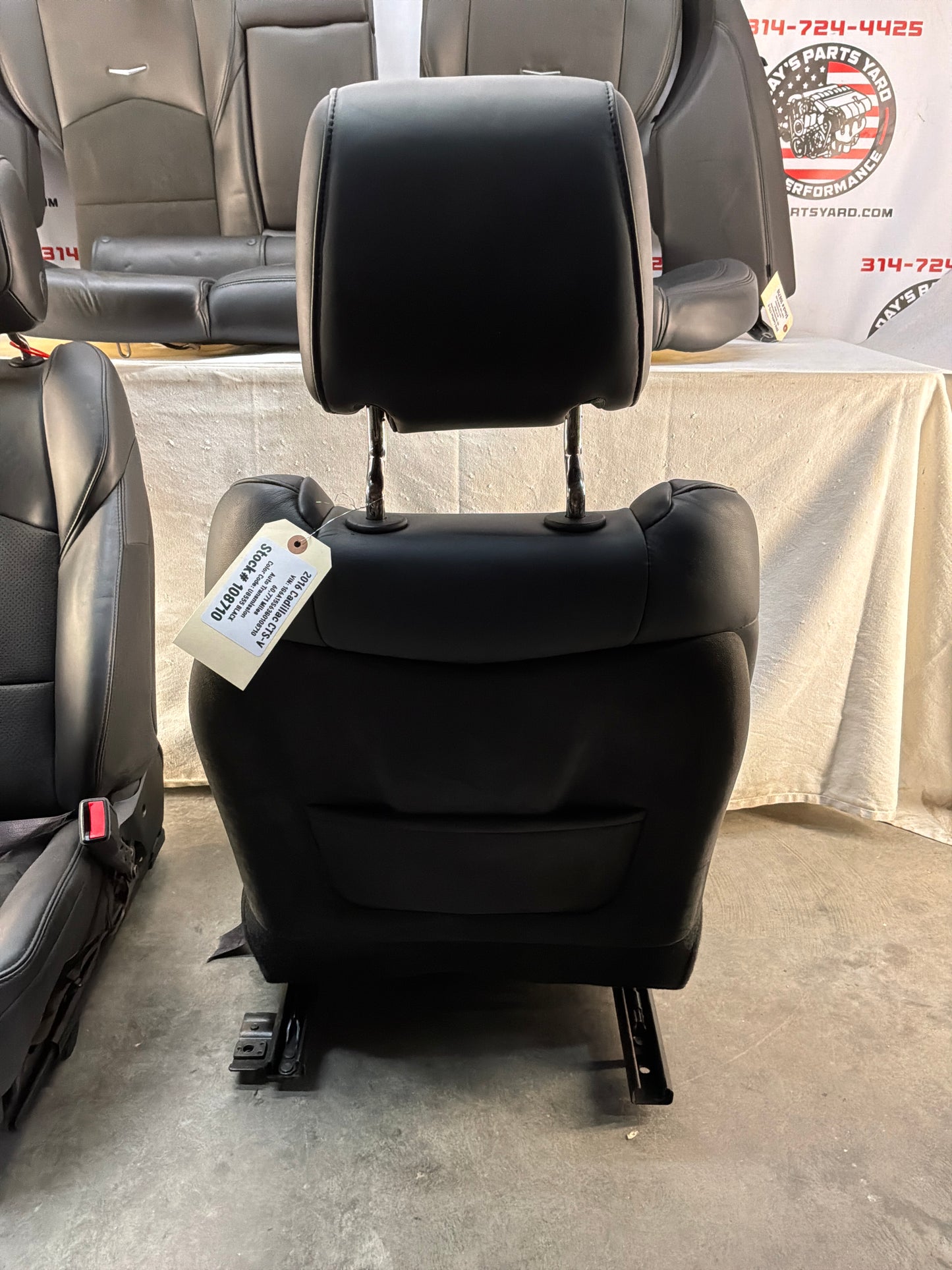 2016 Cadillac CTS-V Seats Recaro Leather Suede Seats Front & Rear OEM