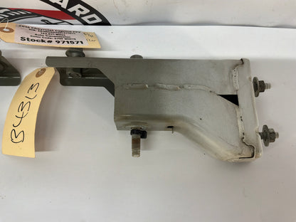 2014 Chevy Caprice PPV Rear Impact Bar Mounting Brackets Crush Sleeves OEM